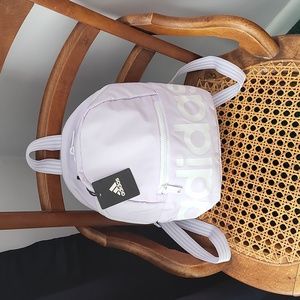 Mini adidas purple backpack purse